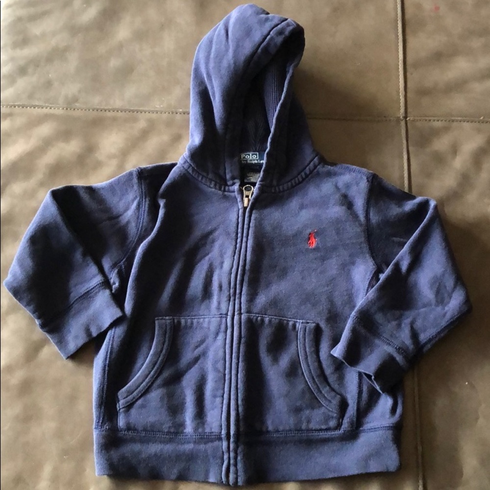Ralph Lauren Hooded SweatShirt- Size 3T Boys.